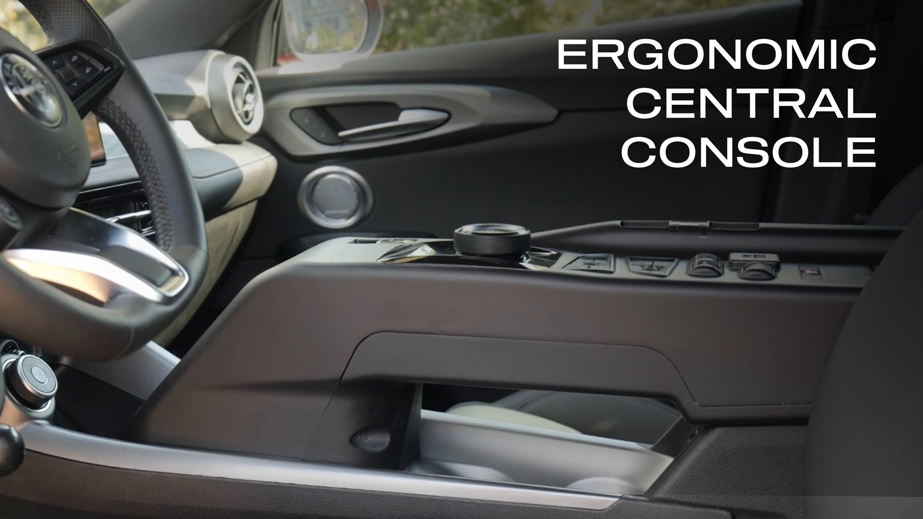 Ergonomic Central Console