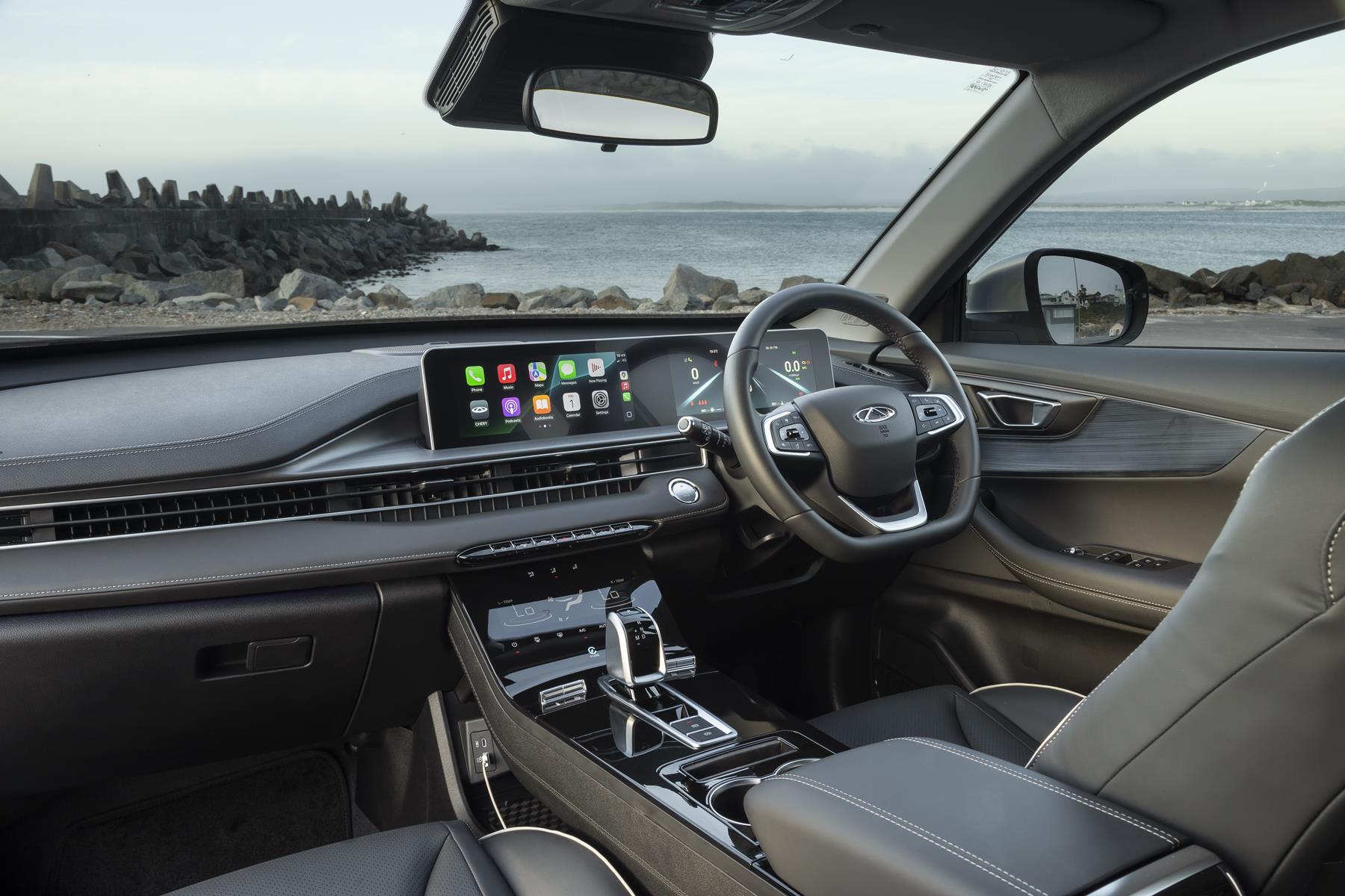Comfort and driving capabilities have been enhanced with faux leather seats, a rear centre armrest and a driver footrest on automatic models for relaxed long drives.