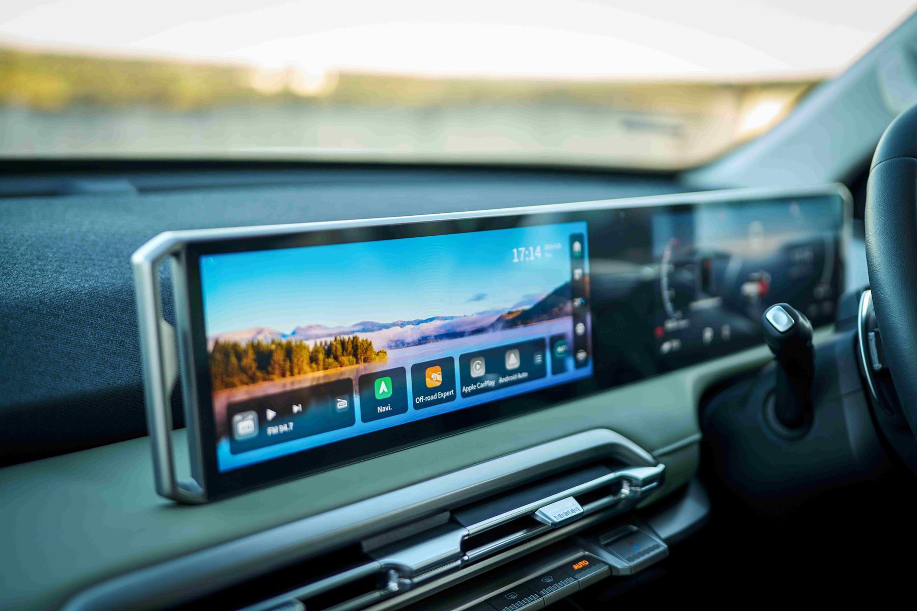 This double cab combines luxury interior features