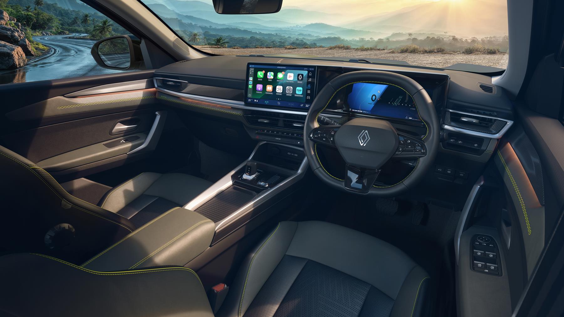 A Driver-Centric Cabin Designed Around Comfort