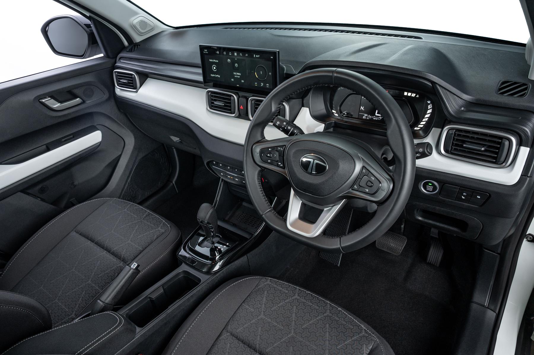 A roomy, well-equipped interior