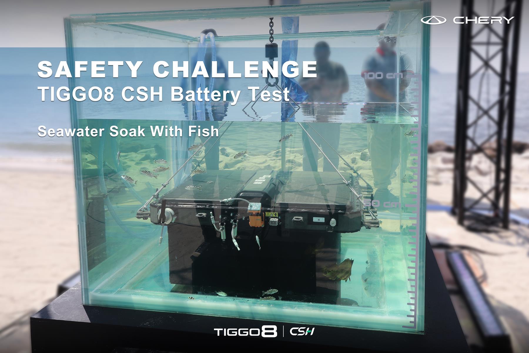 The battery pack has been engineered for real-world extremes. In an intensive humidity test in Indonesia—where high heat, heavy rainfall, and challenging roads converge—the hybrid SUV proved its durability.