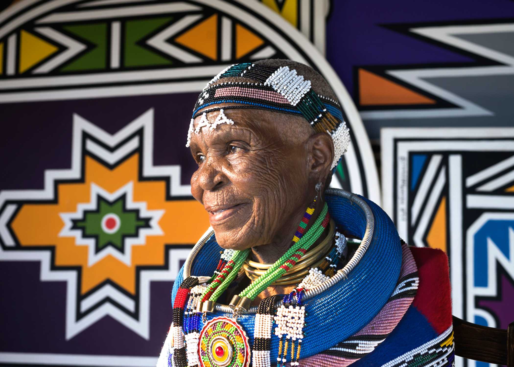 BMW celebrates artistic journey of Esther Mahlangu. 