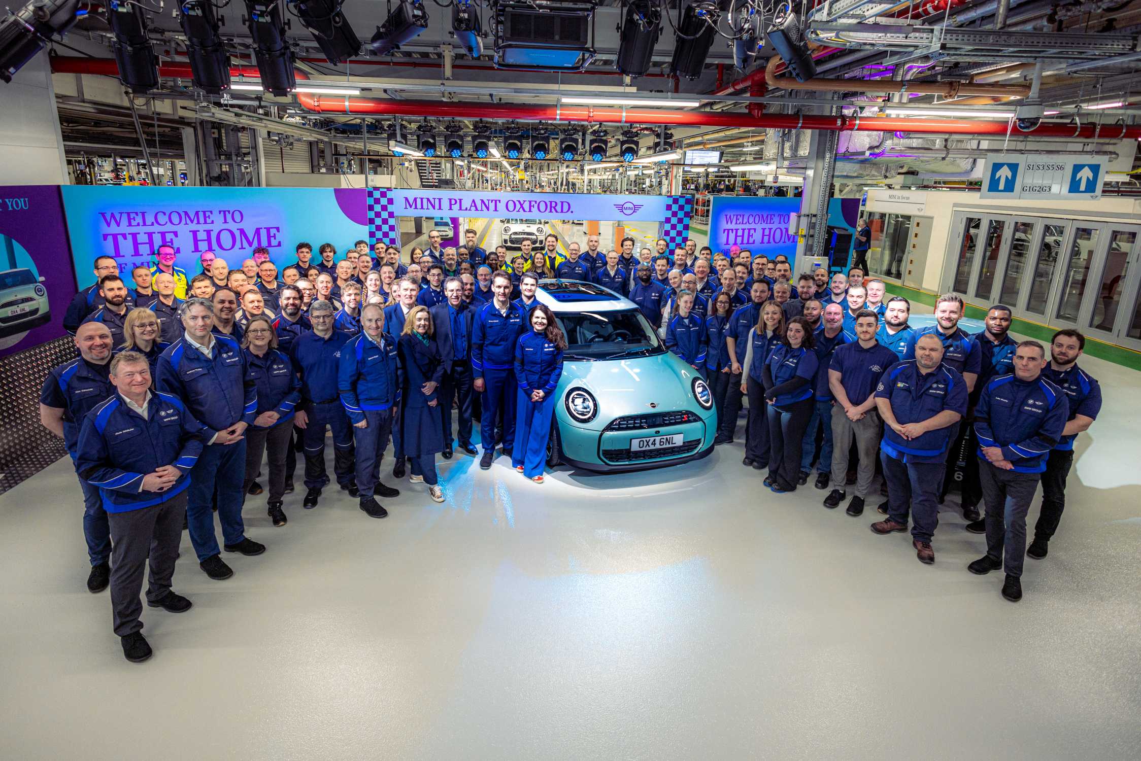 MINI Plant Oxford celebrates start of production of the new MINI Cooper