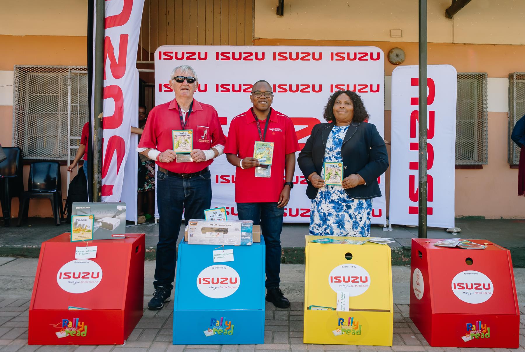 ISUZU Motors South Africa joins forces with Rally to Read to promote literacy in Nelson Mandela Bay