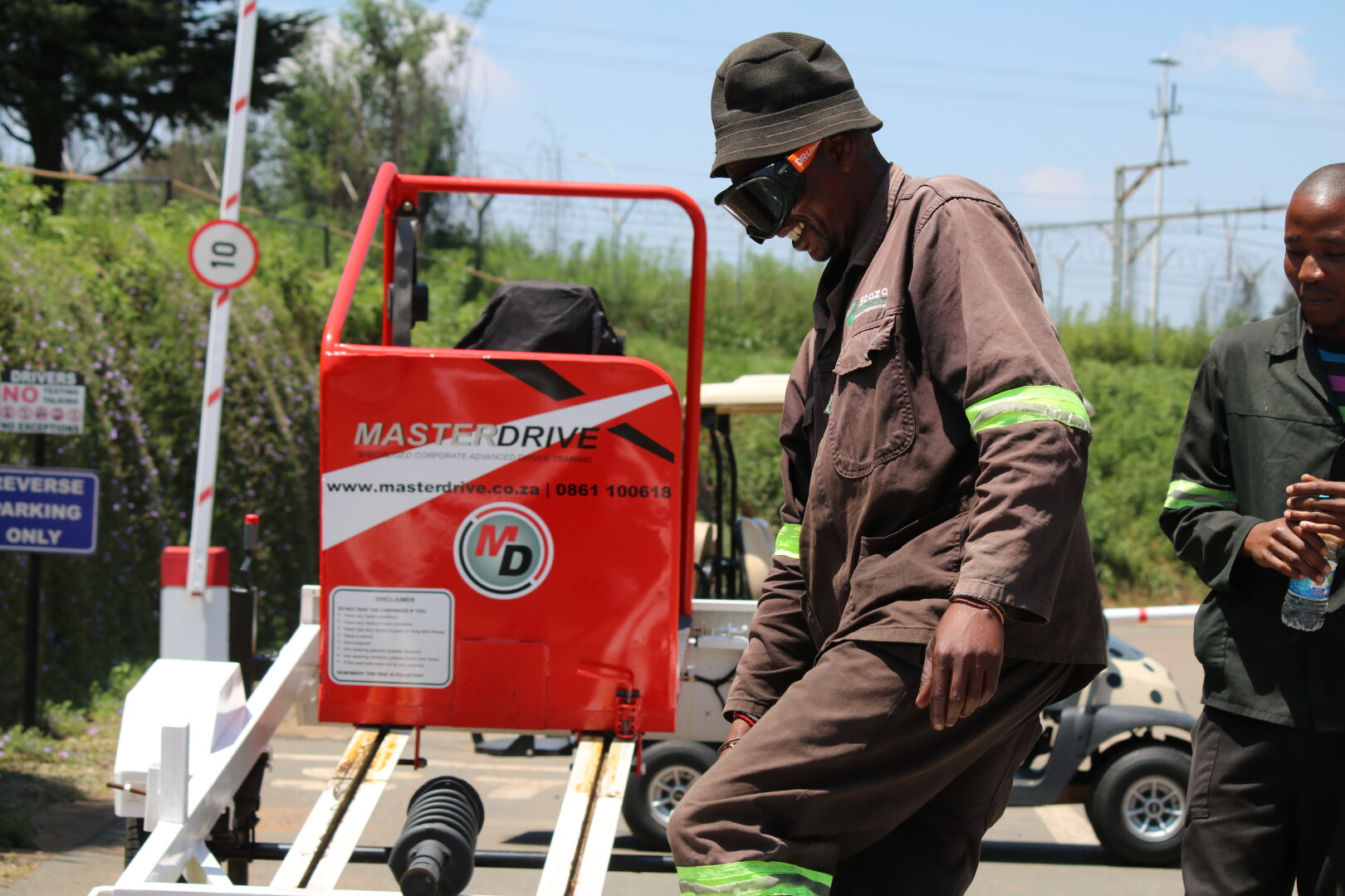 Powerhouses join forces for road safety