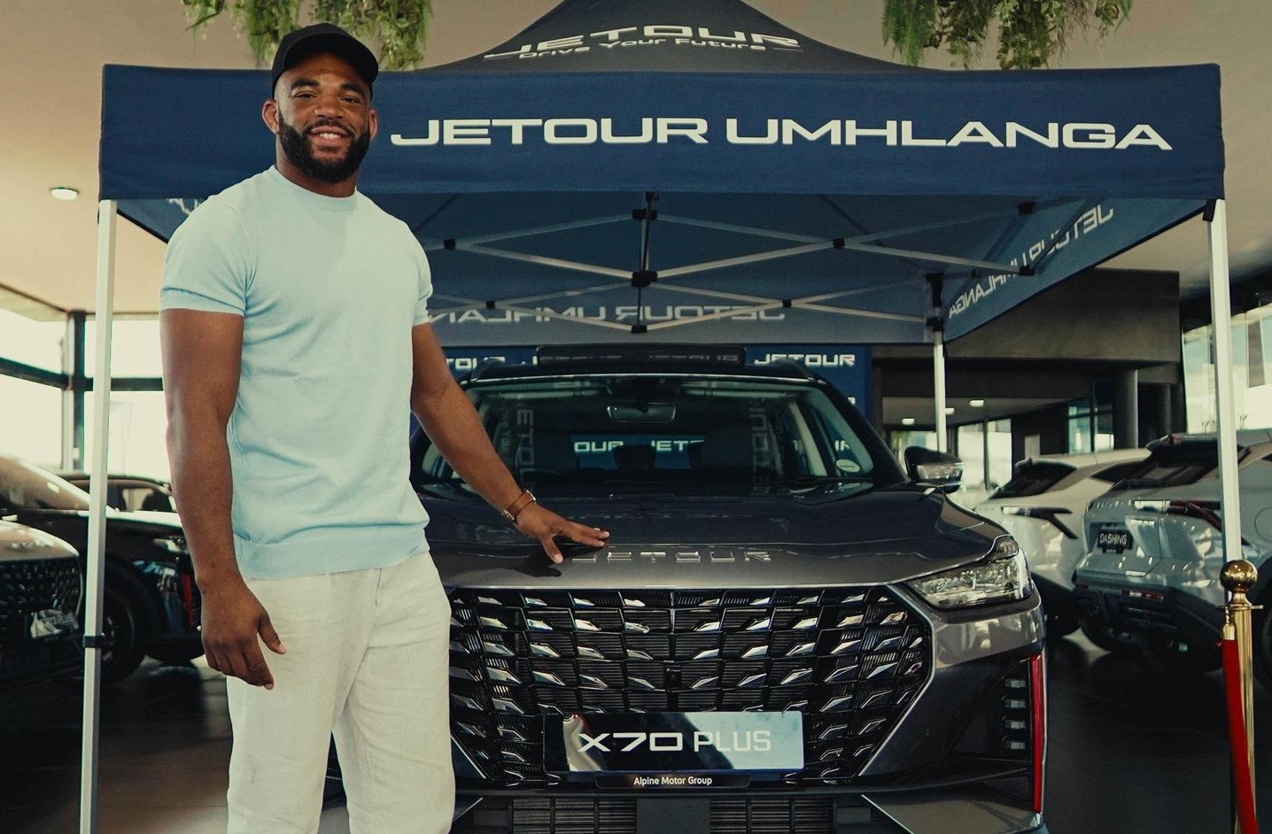 Rising Springbok Talent, Vincent Tshituka, Joins Jetour as Brand Influencer