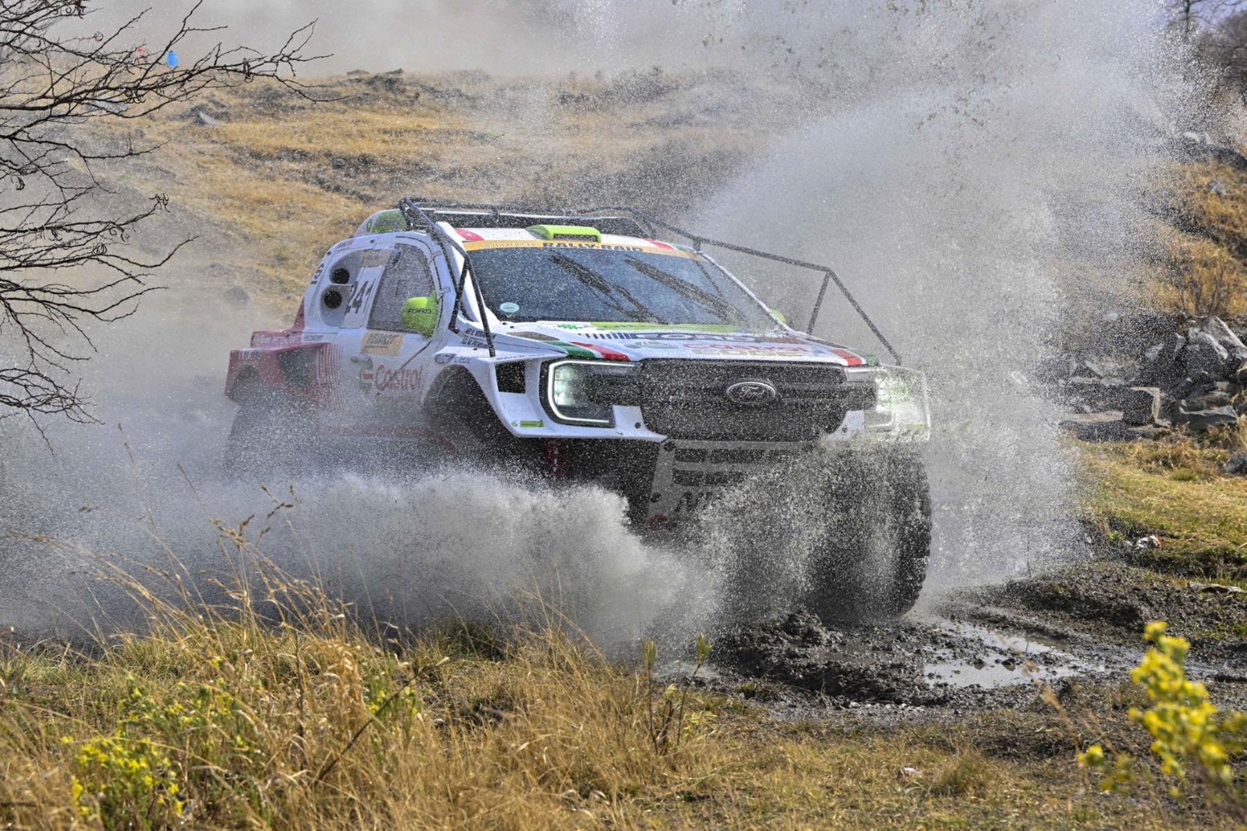 Three NWM Ford Evos in the Top 10 as South African Rally Raid Championship Heats Up