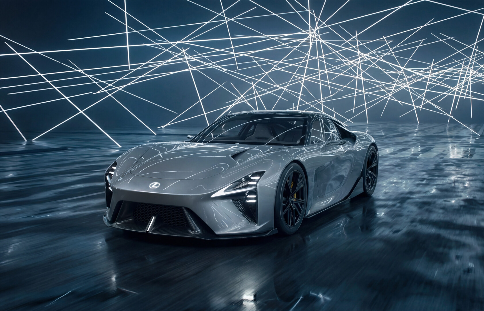 Lexus world premieres the LFA Concept BEV sports car