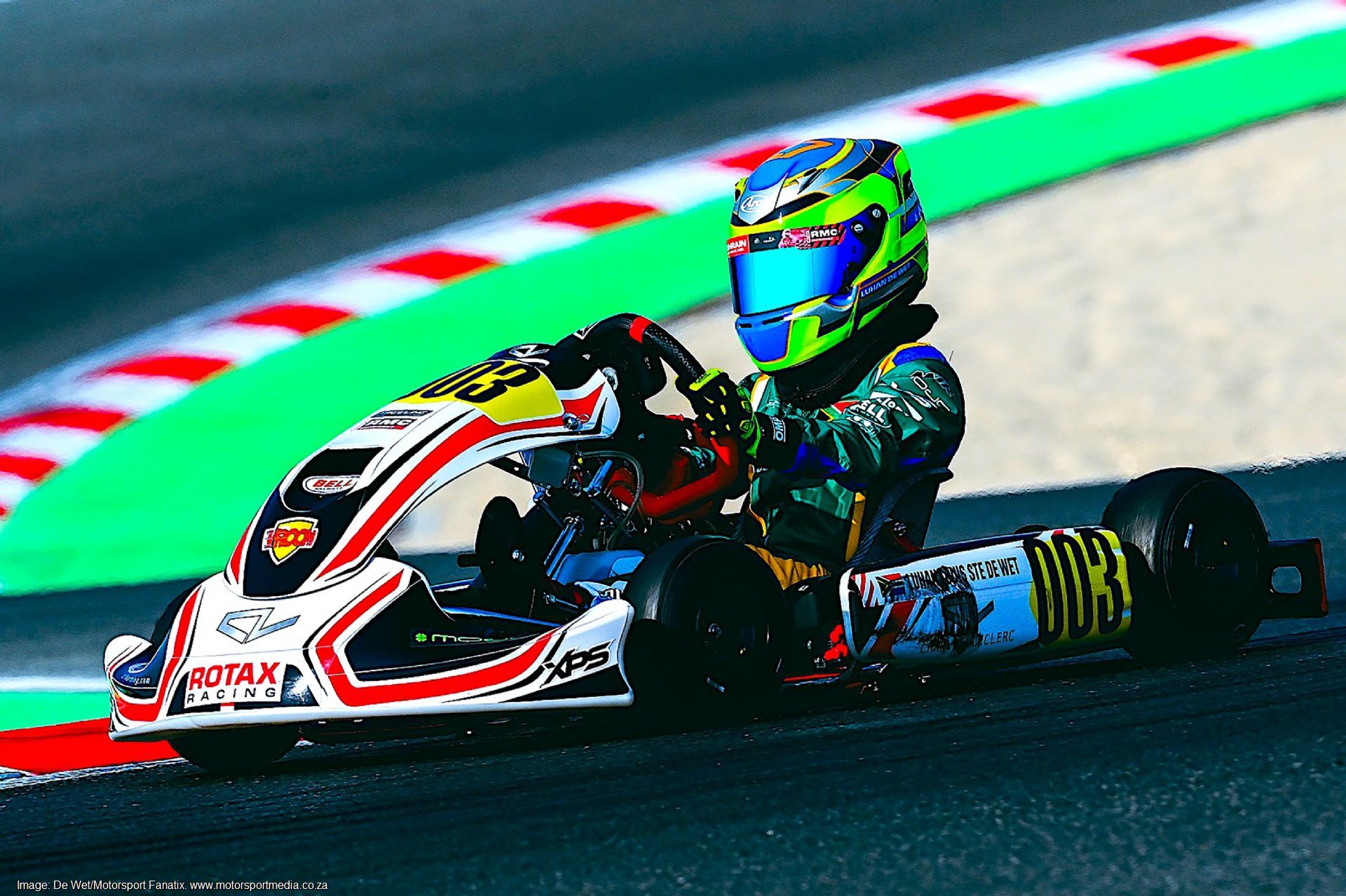 Team South Africa giving its all at Rotax 'Olympics of Karting'