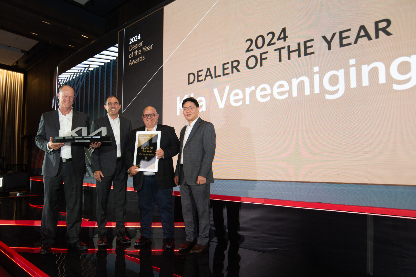 Kia Vereeniging takes top honours in the 2024 Kia Dealer of the Year Awards