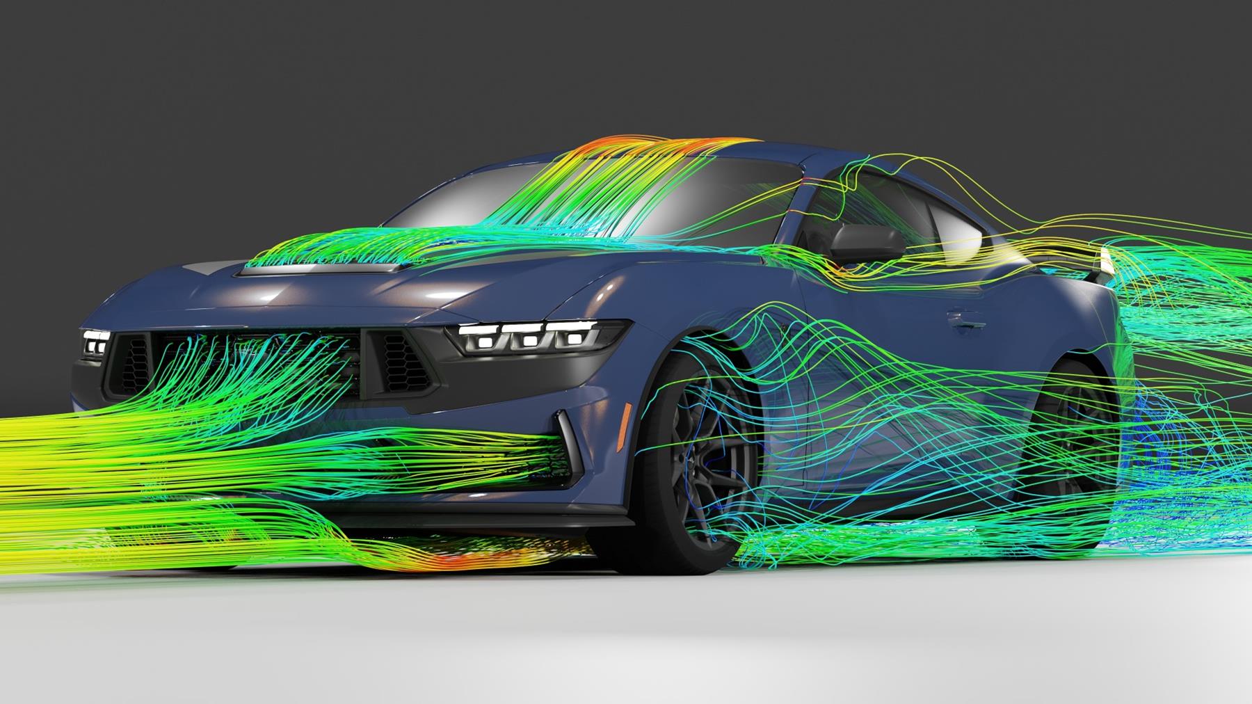 Aero First: New 322 km/h Wind Tunnel Treadmill Helped Design Mustang Dark Horse – the Most Aerodynamic, Track-capable Mustang Yet