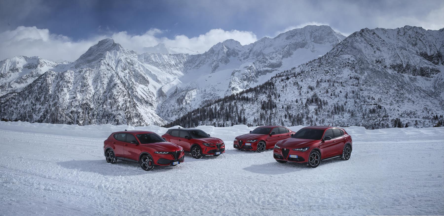 Four-wheel drive, a single sporty attitude: 75 years of Alfa Romeo all-wheel drive