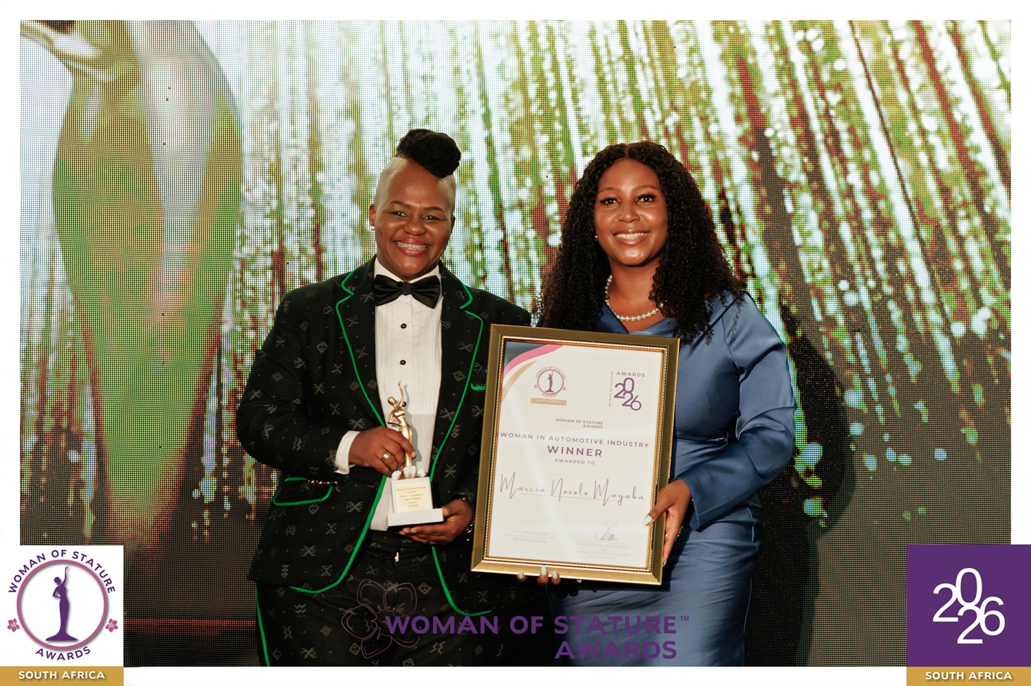 NAACAM applauds Woman in Automotive Winner at 2026 Woman of Stature Awards South Africa