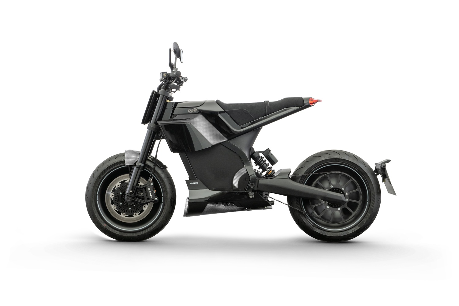 Brabus Launches its First Electric Motorcycle in Collaboration With French Manufacturer DAB Motors