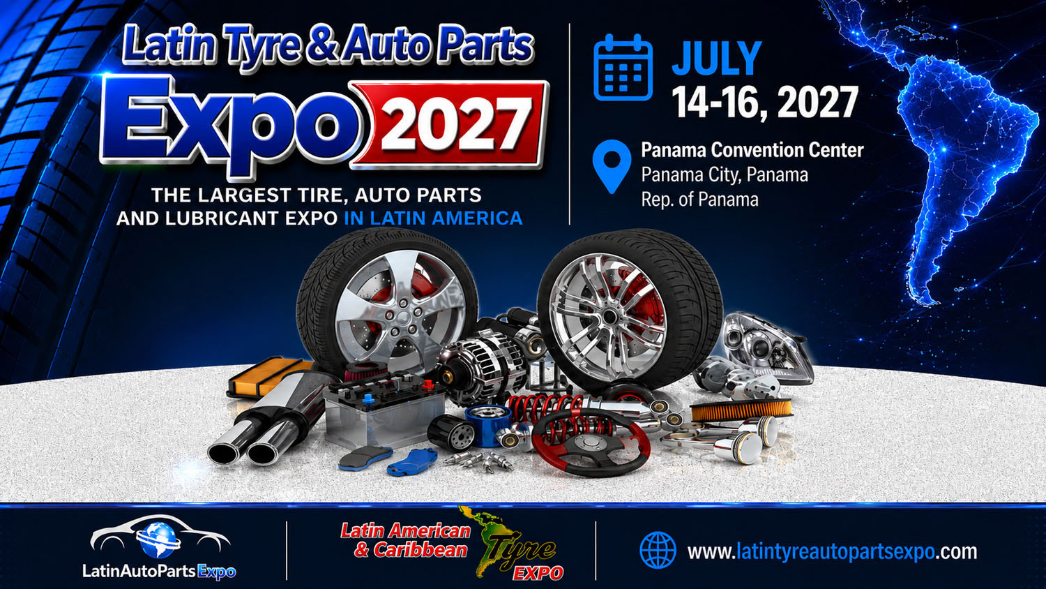 Latin Tyre & Auto Parts Expo Concludes Successful 16th Edition with 6,323 Buyers from 85+ Countries