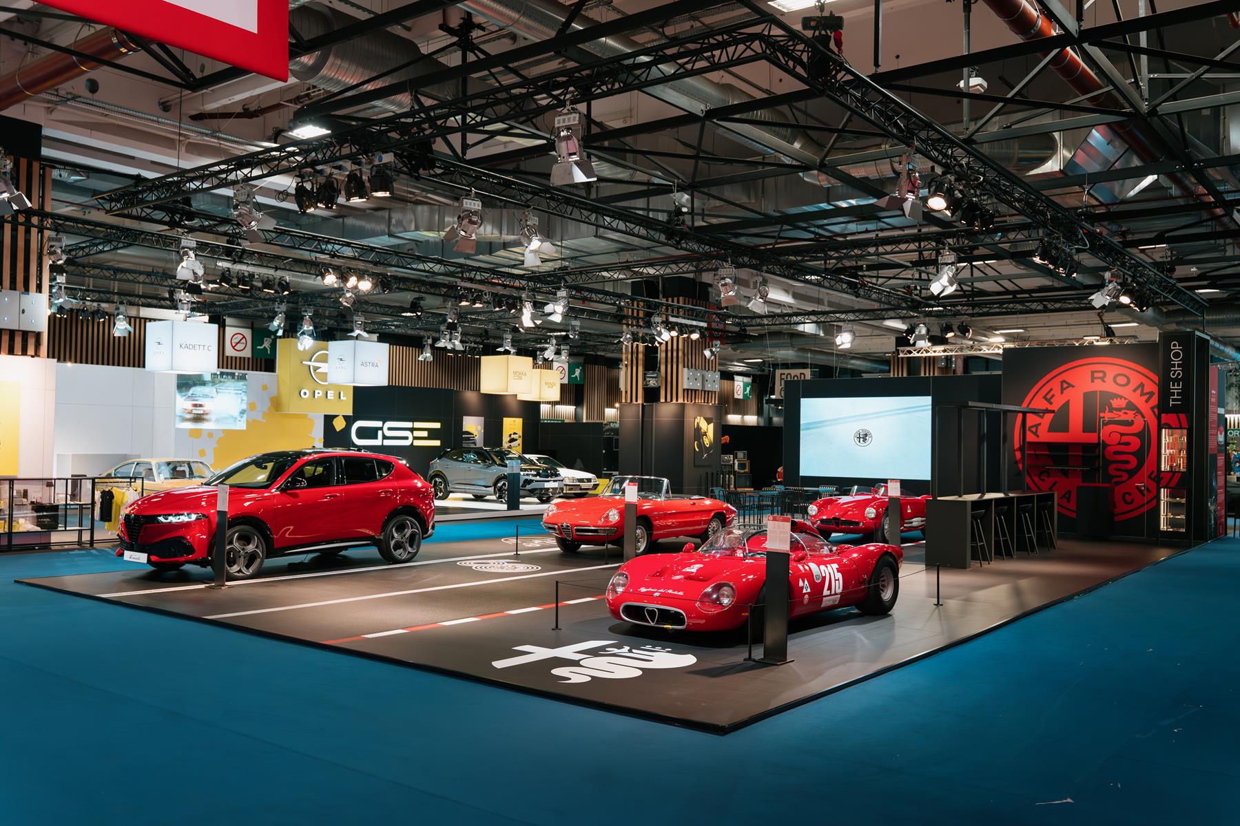 Alfa Romeo's “Roads of Emotion” at Retromobile 2026