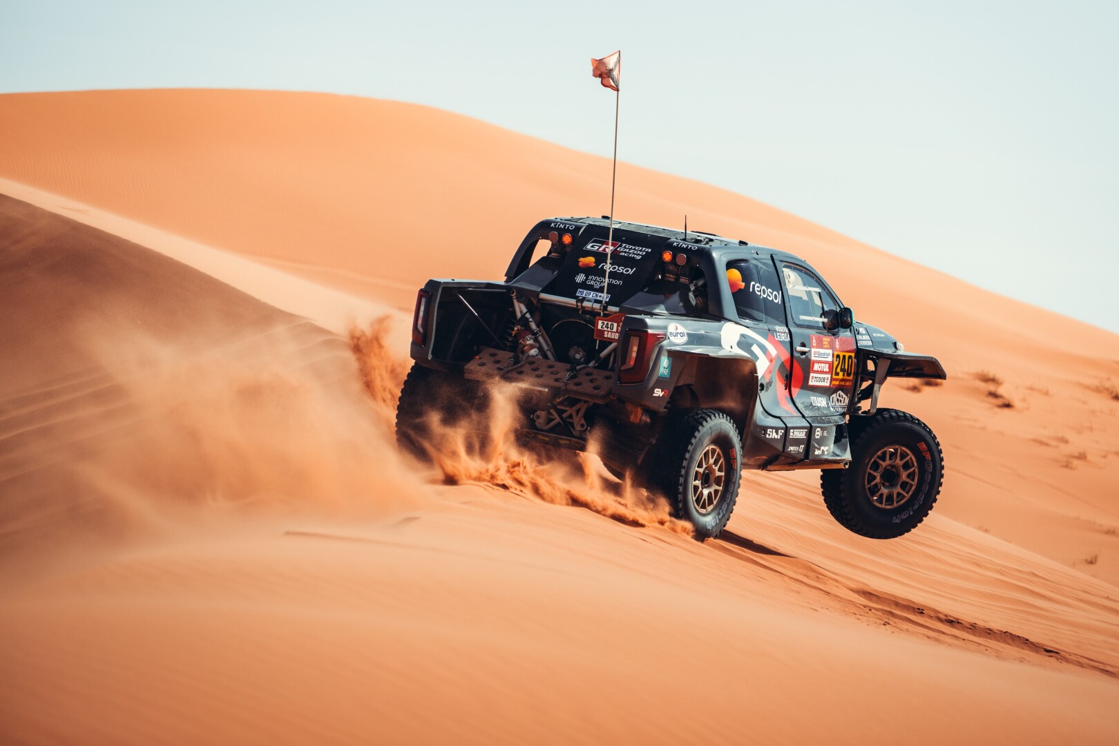 TGRSA crews reach rest day after demanding stage 6 at Dakar 2026