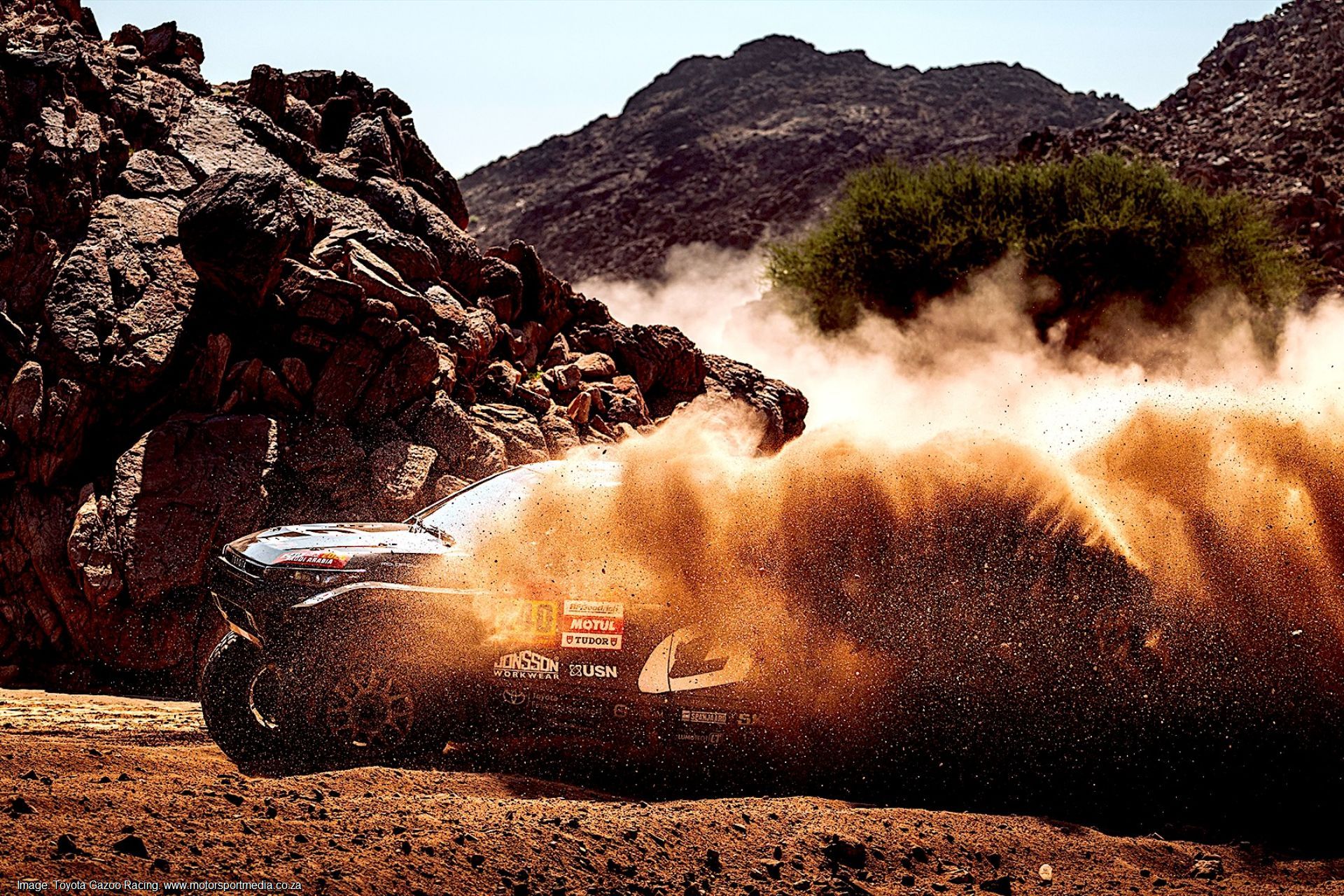 Toyota dominates Dakar day 2