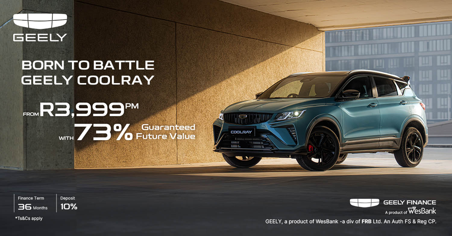 Geely Finance Makes Coolray Ownership More Accessible from Just R3,999 per Month