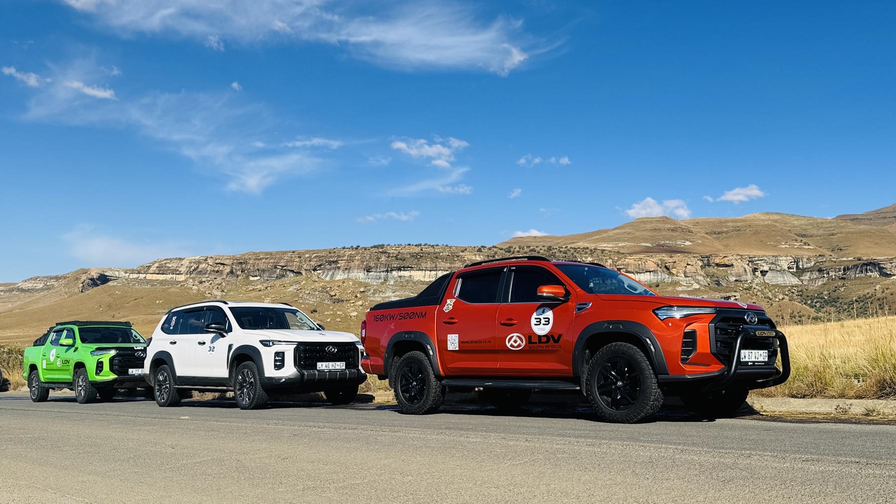 LDV Proves its grit at Torque Tour: Roof of Africa