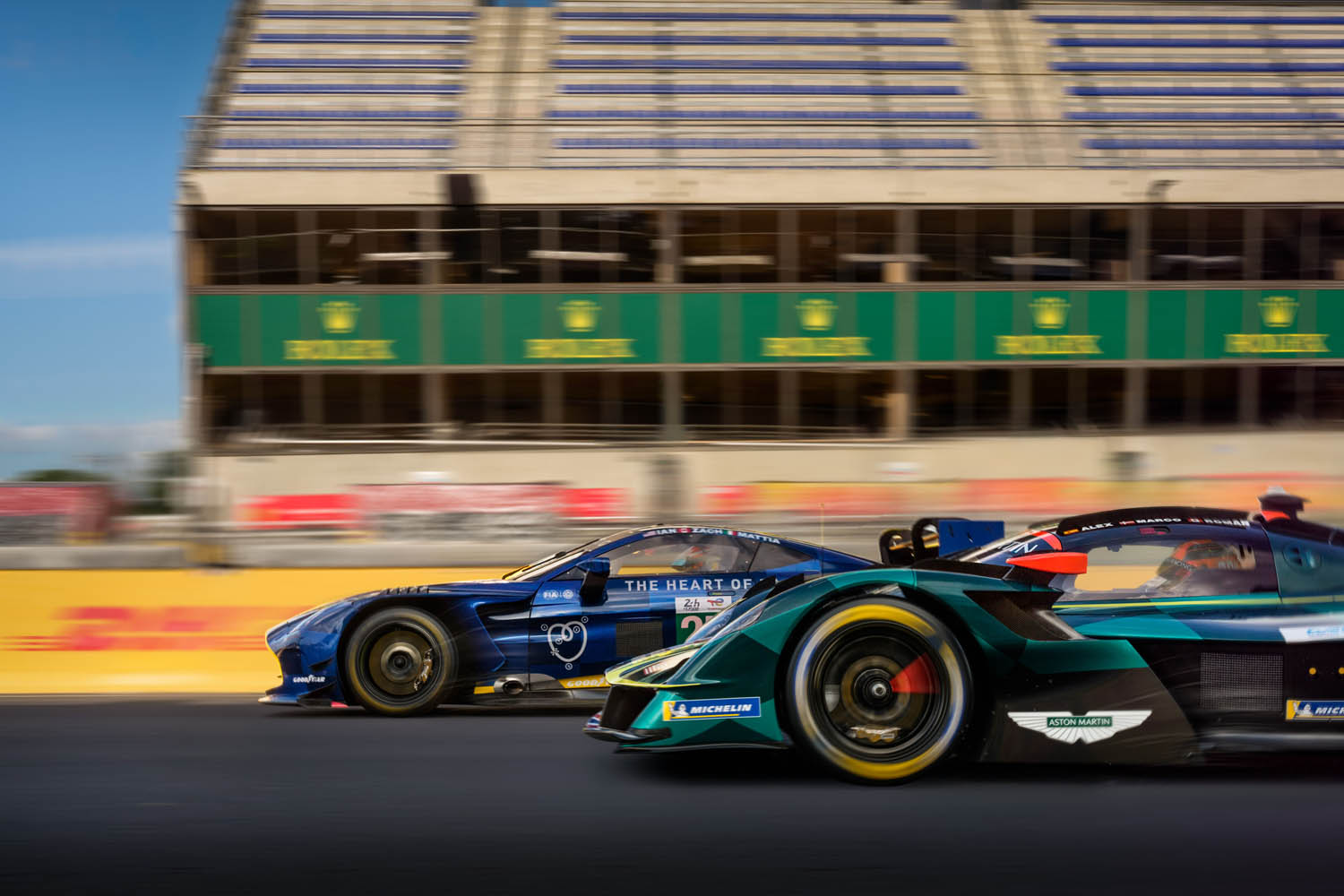 Aston Martin Vantage and the Heart of Racing Team claim LMGT3 podium in the 24 Hours of Le Mans