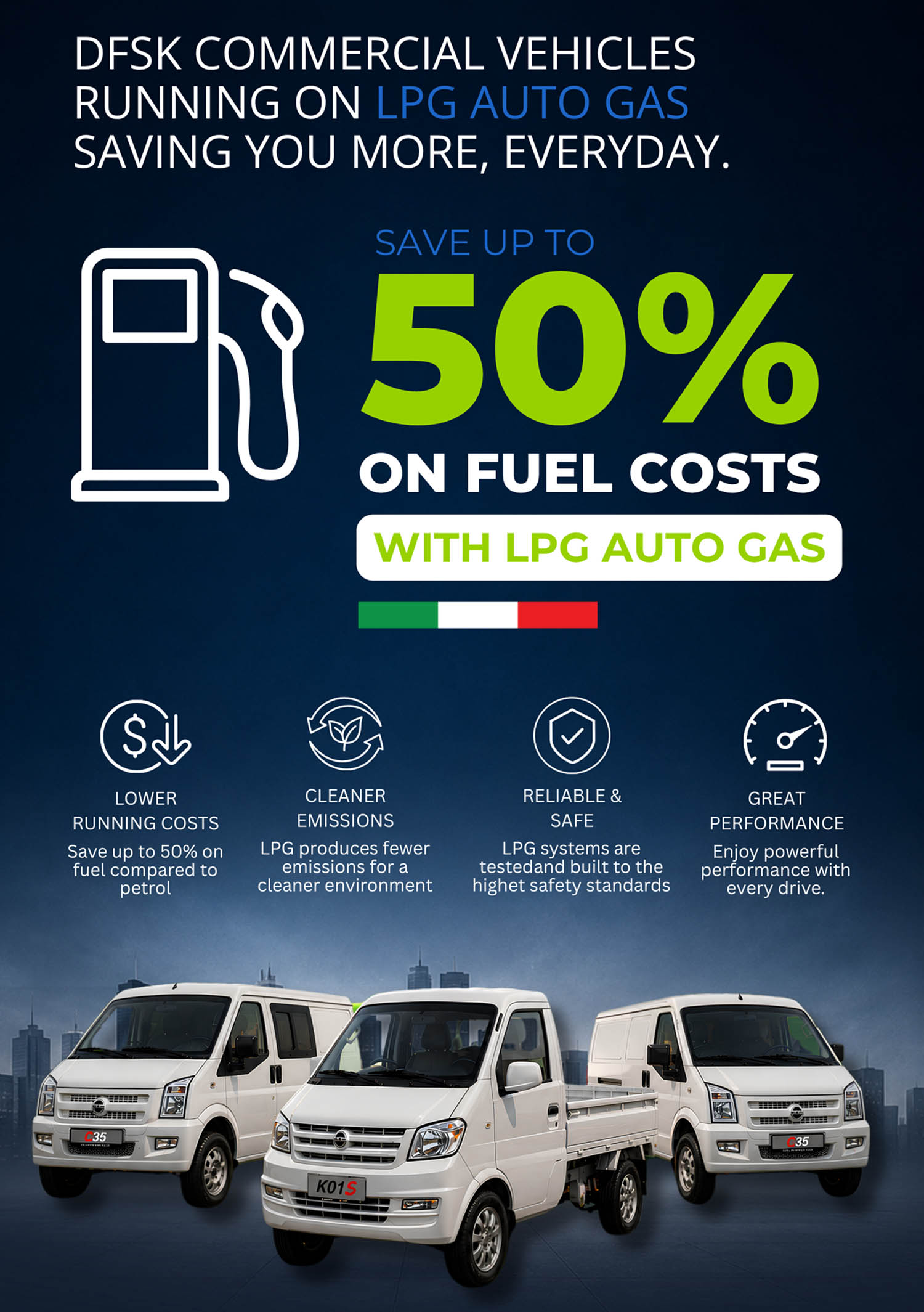DFSK SA Addresses Common LPG Concerns with Intelligent Engine Protection Technology