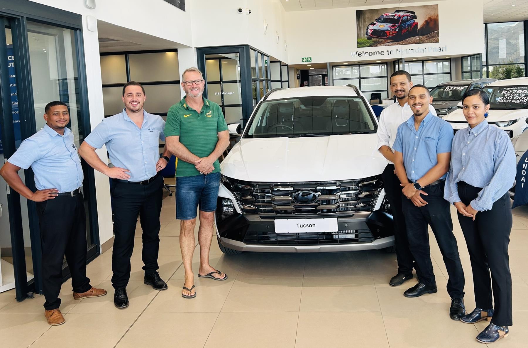 Hyundai Partners with Springbok Women Coach Swys de Bruin