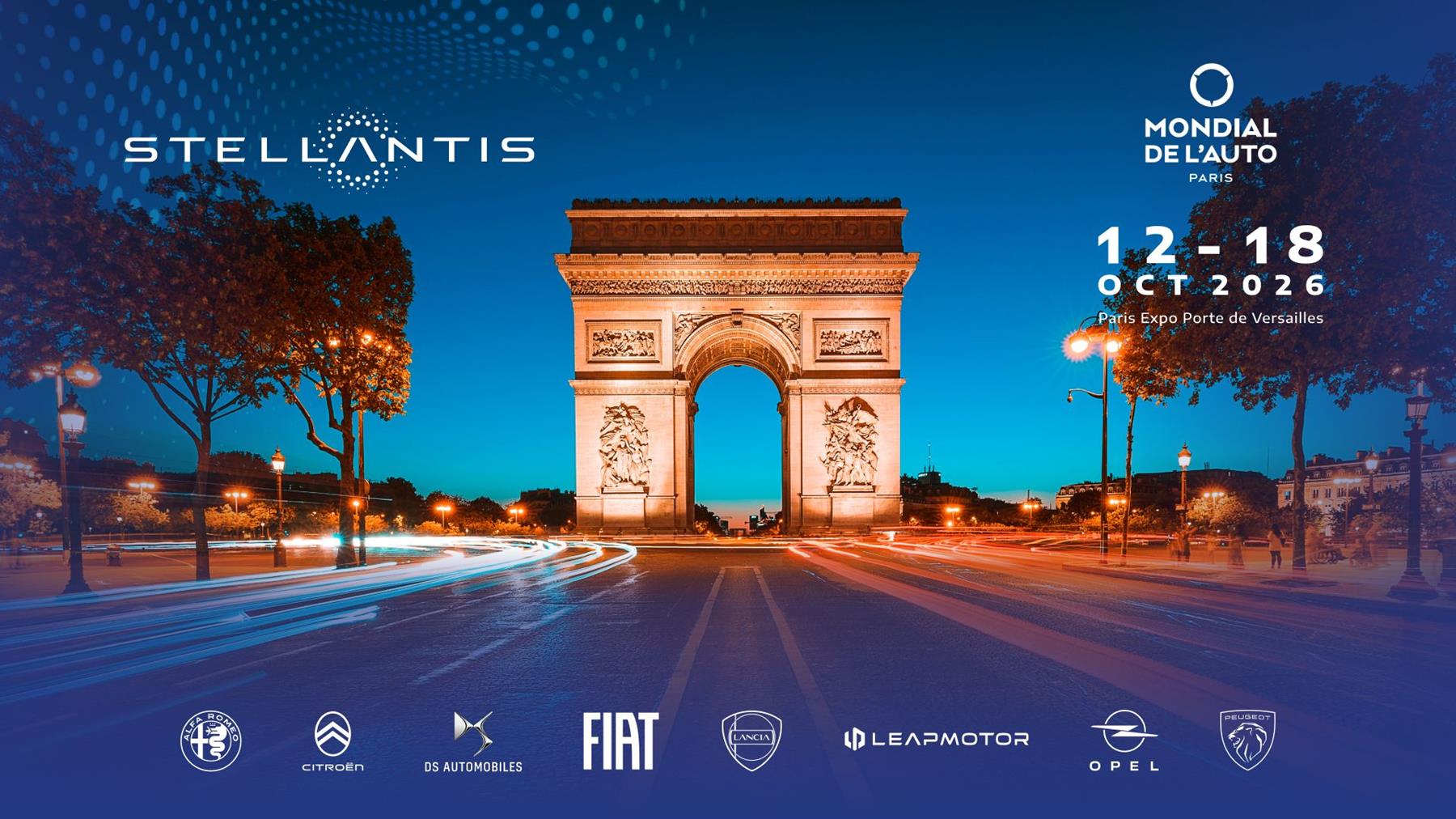 8 brands, more than 60 vehicles on display, and a 5,340 square meter stand: Stellantis returns to the Paris Motor Show as a leading player
