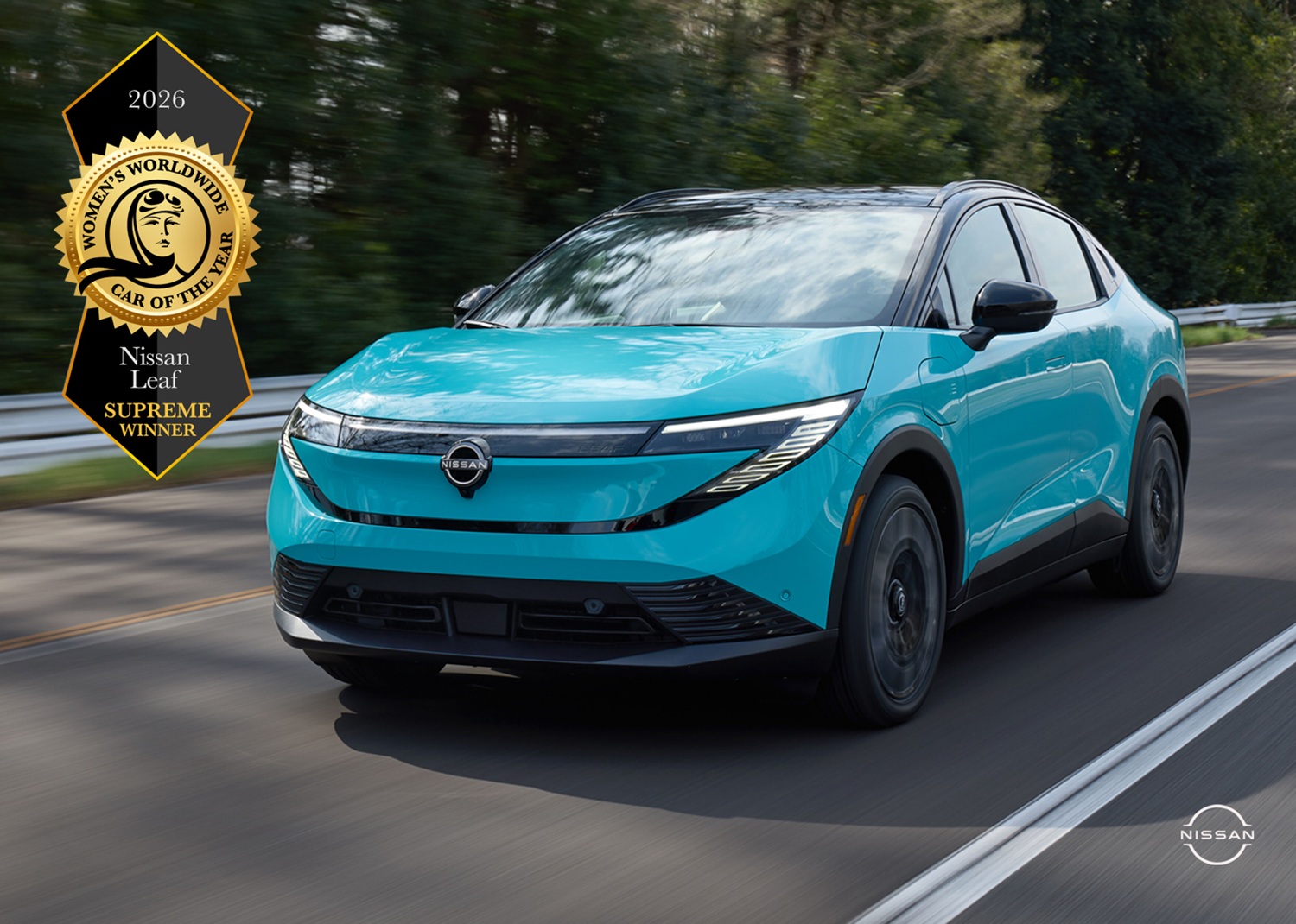The Nissan Leaf has been chosen by the WWCOTY as the Supreme Winner of 2026