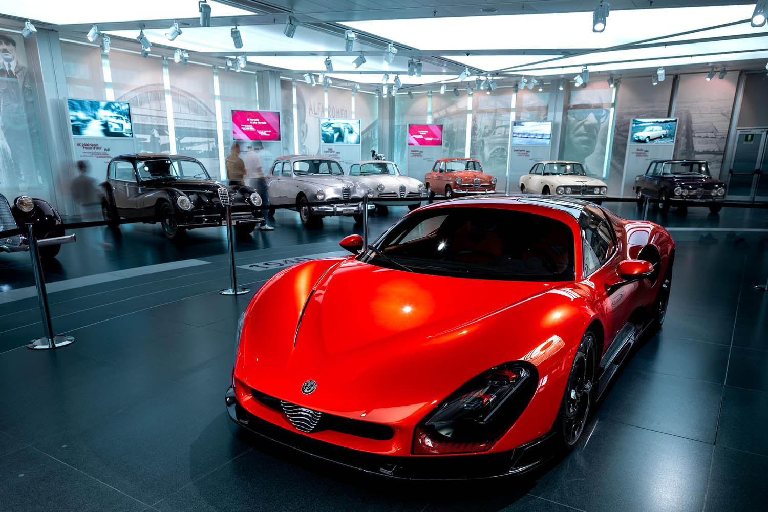 Alfa Romeo 33 Stradale Celebrates Historic Handoffs Across Two Continents