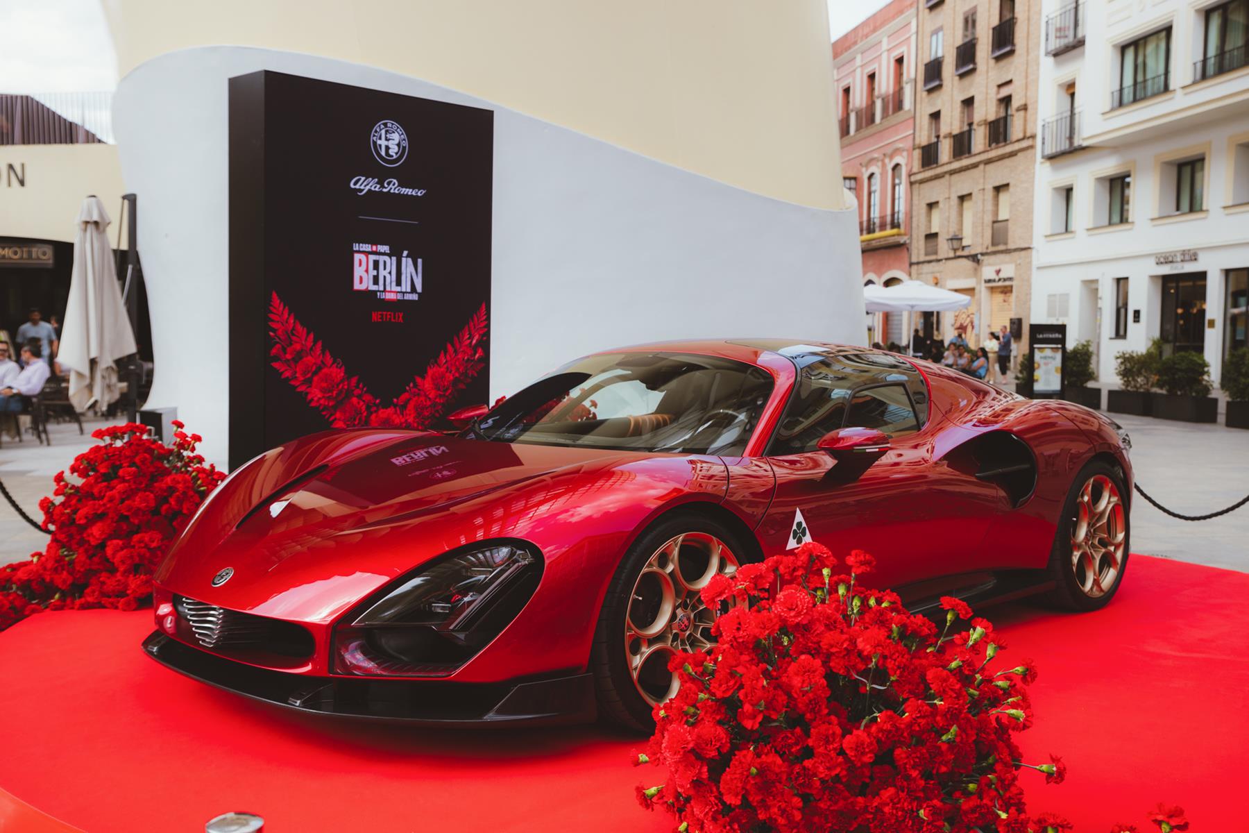 Alfa Romeo, Sponsor for Berlin, the Lady with an Ermine, available on Netflix