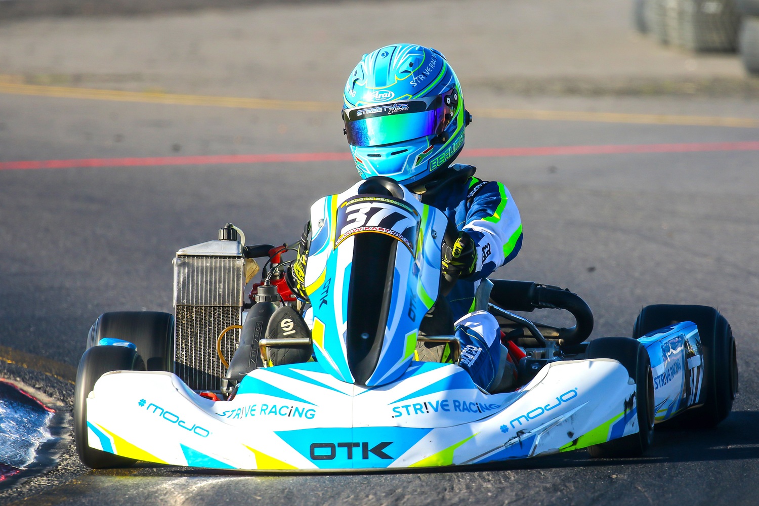 Cape storms ease for splendid karting