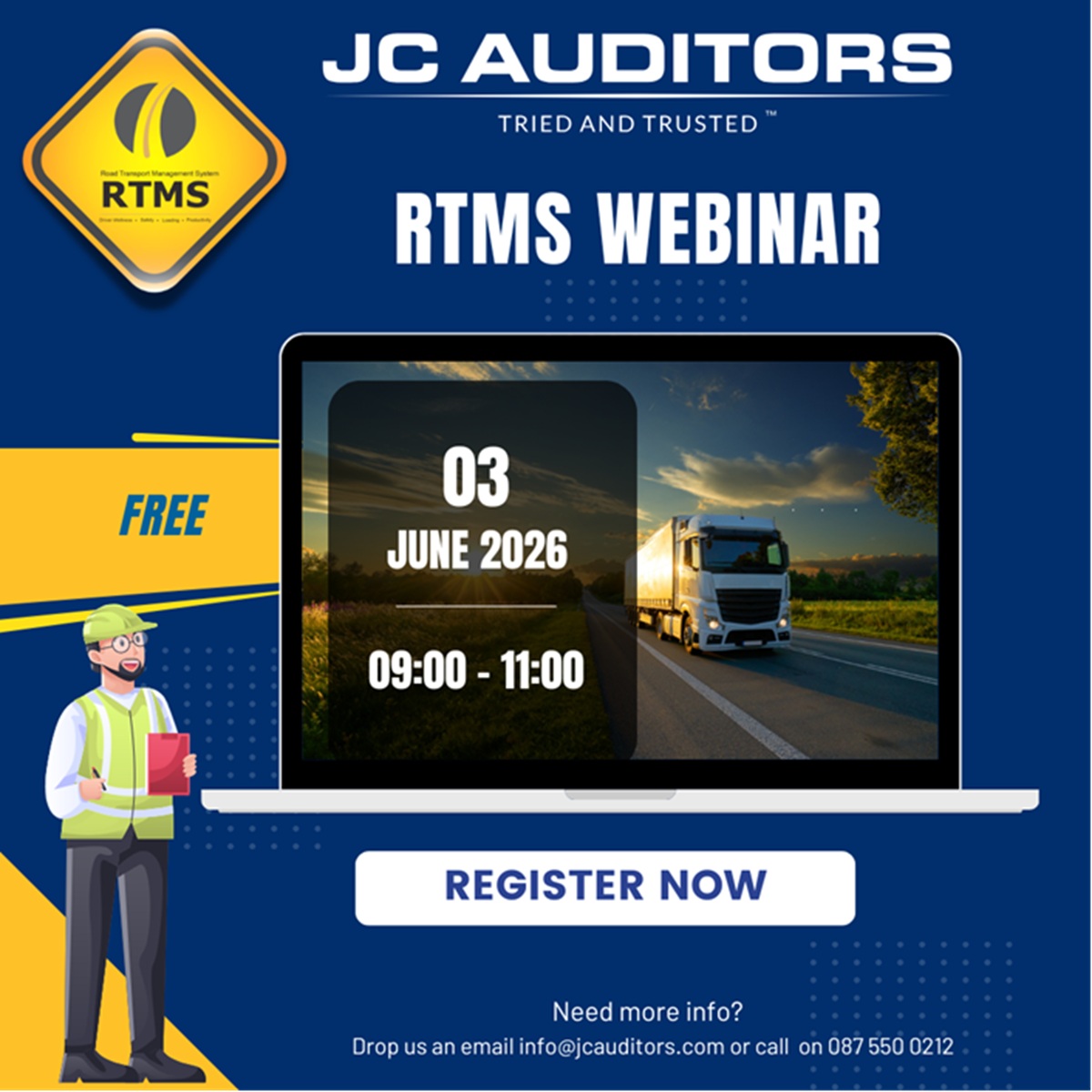 Webinar that cuts through the complexity of the Road Transport Management System (RTMS)