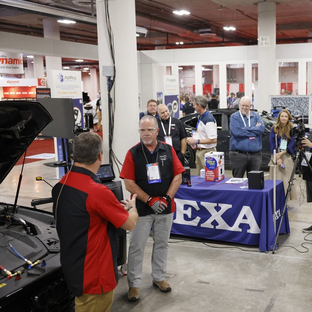 Hands-on automotive equipment demonstrations at Joe’s Garage