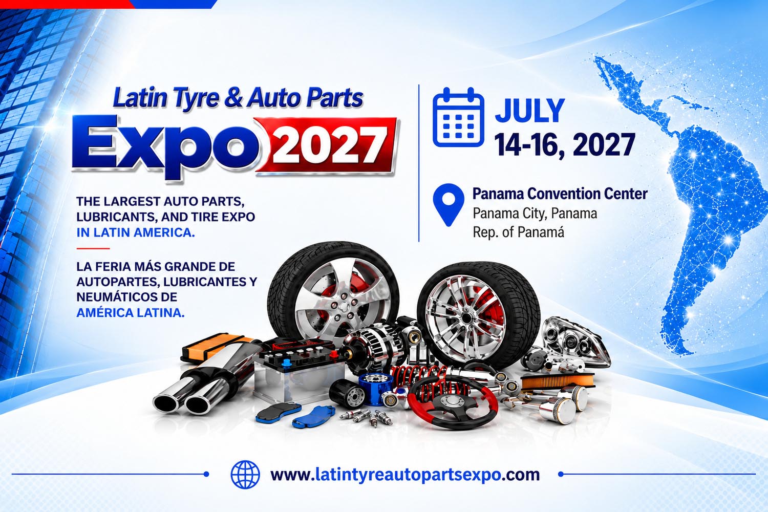 Latin Tyre & Auto Parts Expo 2027 Opens Floor Map & Exhibitor List