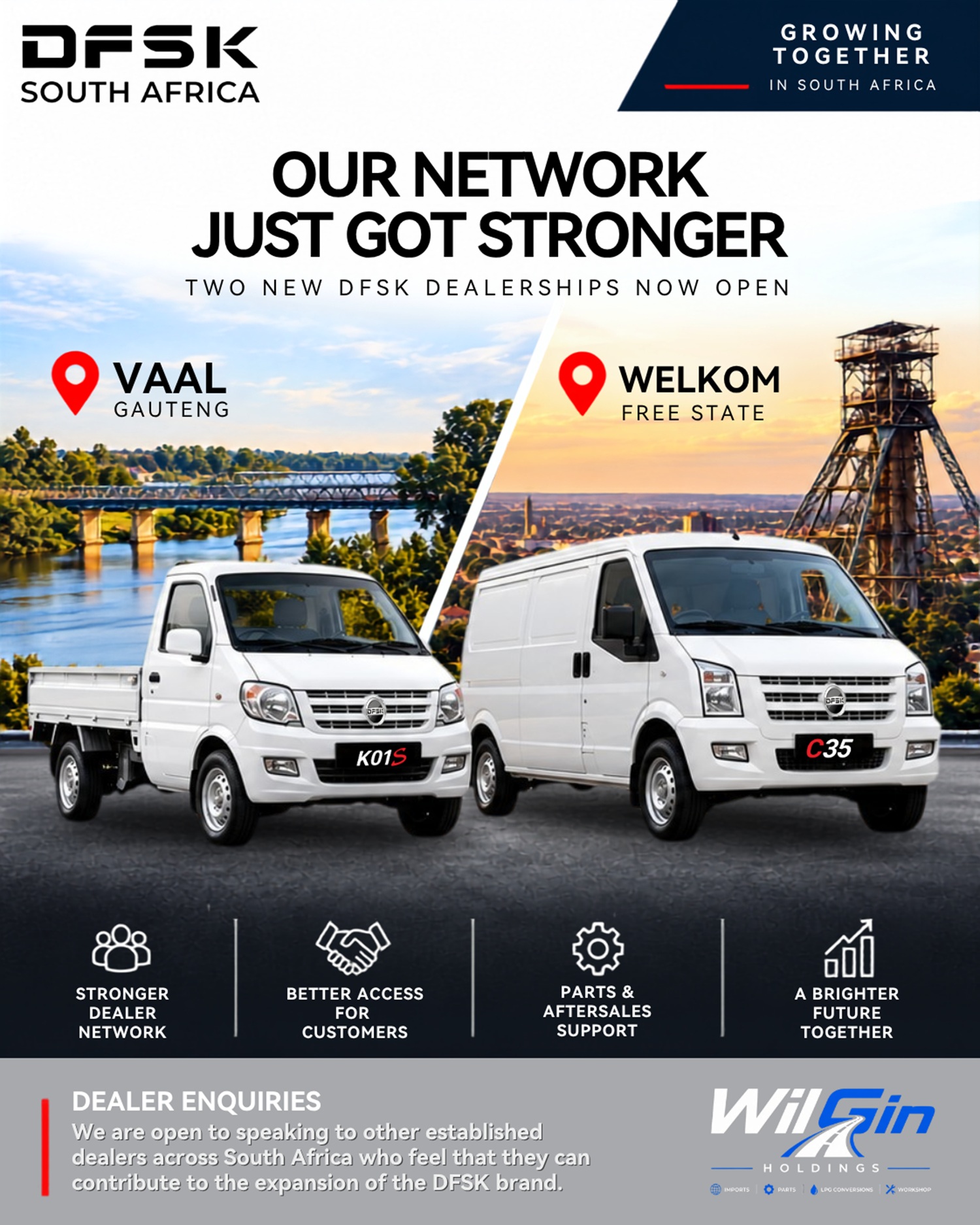 DFSK South Africa Expands Its Dealer Network