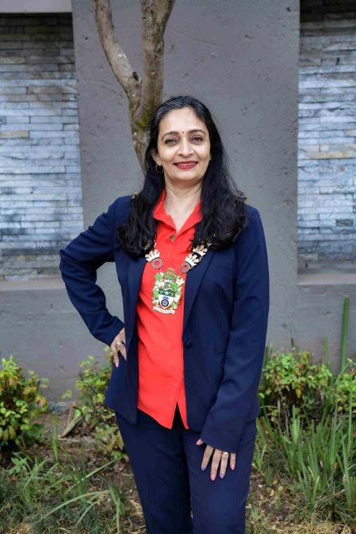 Bhavna Soni, who made history as IMESA’s first female president