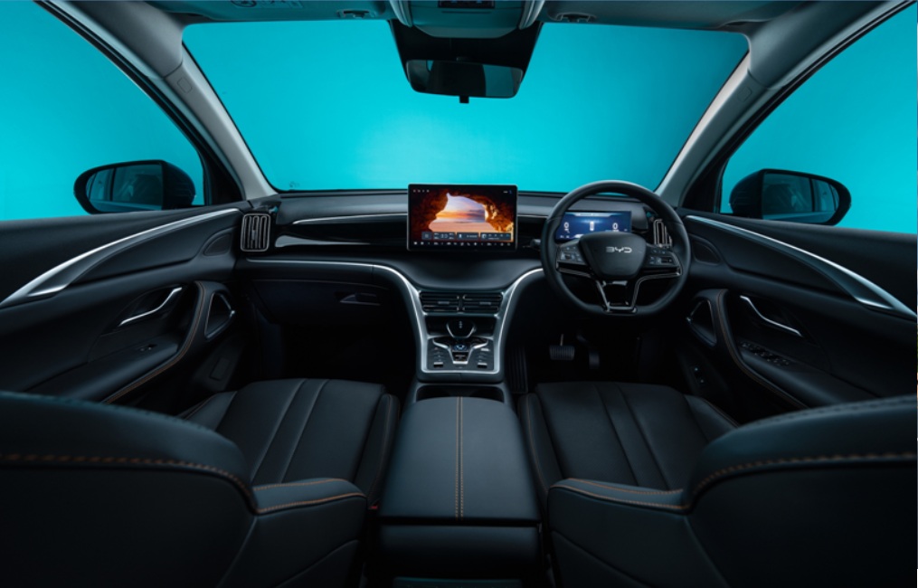 Premium features such as heated and ventilated driver seats, 360-degree camera with parking sensors