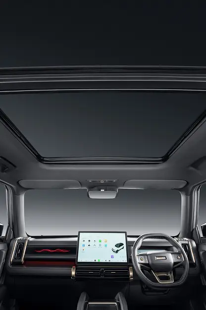 In addition to its spacious layout, the 03T’s cabin is trimmed with high-quality materials and equipped with the latest luxury, convenience, and safety features.