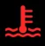 Engine temperature warning light