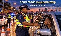 Aware.org and JMPD mark four years of partnership against drinking and driving