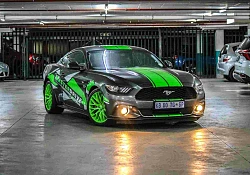 Green Mustang roars into Festival of Motoring history 