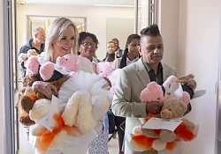 Ford employees bring Mandela Bear Magic to young patients at Nelson Mandela Childrens Hospital