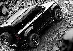 Defender OCTA Black: The tough luxury 4x4 rock star 