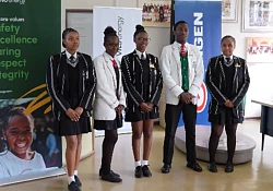 Engen strengthens STEM education at Ebenezer Majombozi High School with solar power