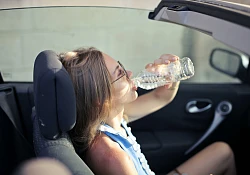 Stay cool, drive safely 