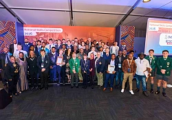 Group photo of the 2026 National Skills Competition winners