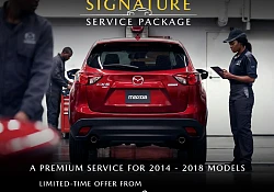 Mazda Introduces Signature Service Package For Out-Of-Warranty Vehicles